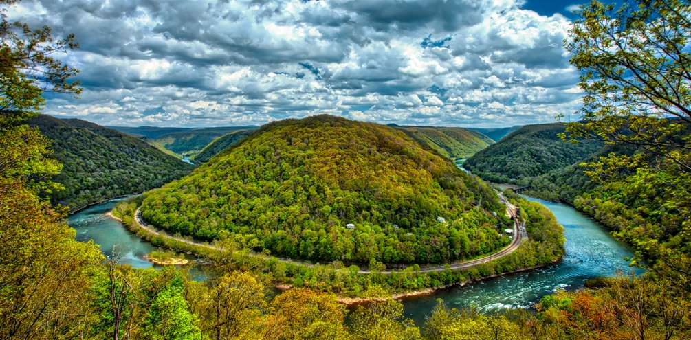 Concho Overlook to Thurmond, WV - by Chad Foreman